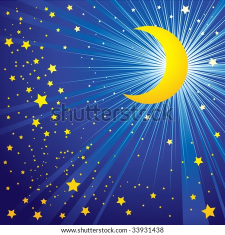 wallpaper stars sky. moon and stars wallpaper.