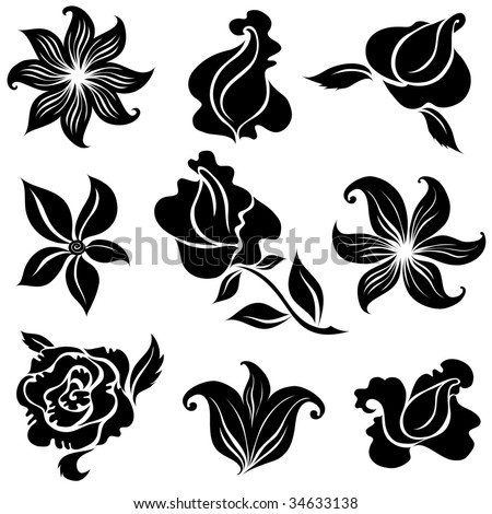 stock-vector-set-of-black-rose-flower-design-elements-34633138.jpg