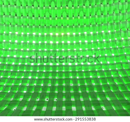 Abstract green muscle fiber background and red blood cells. Organic Tissue Texture