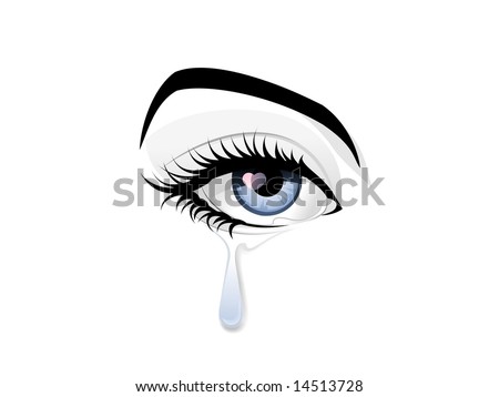 crying eyes pictures images. stock photo : Crying eye