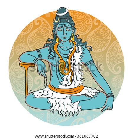 Image result for sitting in meditation cartoon