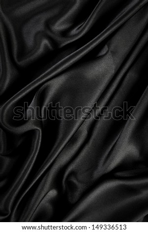 Black Silk / Velvet Cloth Background