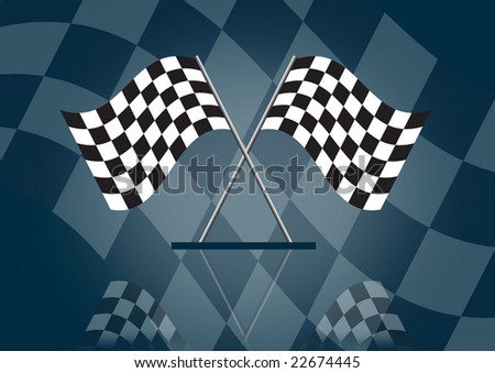 formula one speed flags