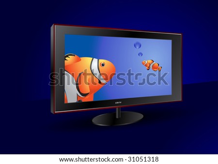 clip art tv. flat screen tv clip art