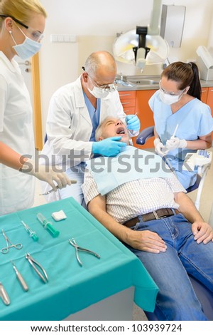 having an operation