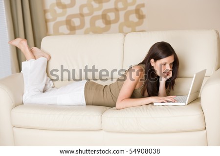 Woman Sofa