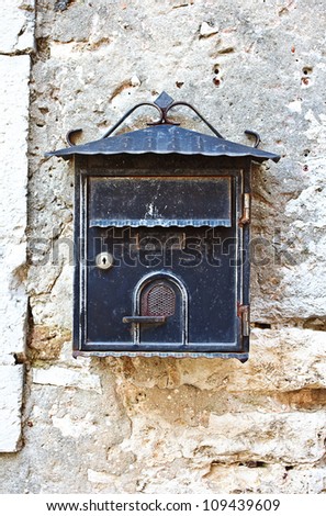 old letter box