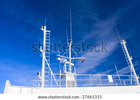 communication medium of ship