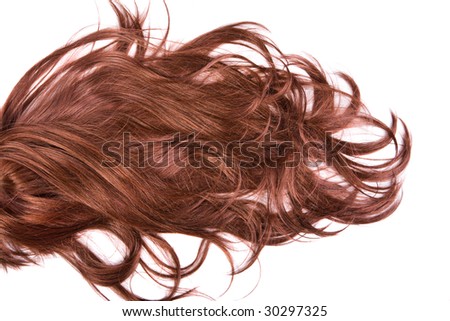 stock photo : beautiful shiny healthy hair texture
