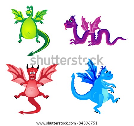 funny dragons