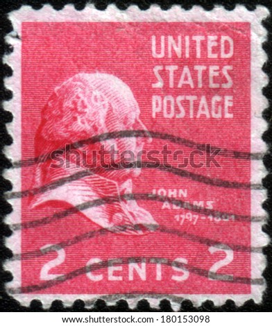 USA - CIRCA 1938: A stamp printed in USA from the \