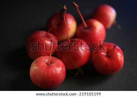 http://www.shutterstock.com/pic-219105199/stock-photo-small-red-apples-fresh-vitamins-health.html?src=r54LTuE4PSdjVp3RXIpcnQ-1-19
