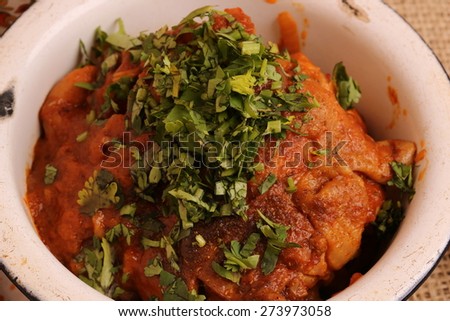chakhokhbili braised chicken in tomato sauce with onions vitamins diet lunch meal breakfast health home kitchen organic eco low weight