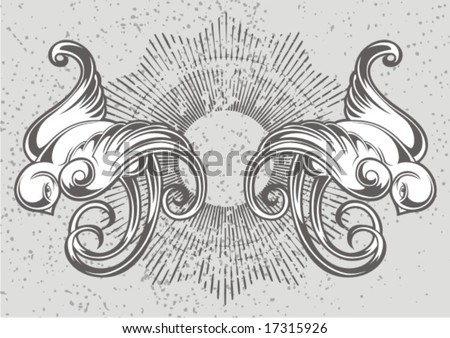 stock vector : birds tattoo