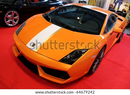 KIEV - OCTOBER 29: Yearly automotive-show 