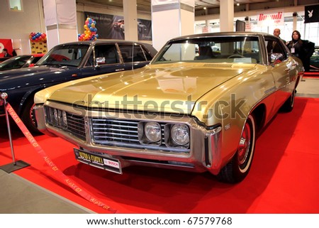 KIEV - OCTOBER 29: Yearly automotive-show 