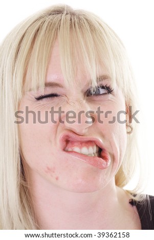 Funny Face Crooked Stock Photo 39362158 : Shutterstock