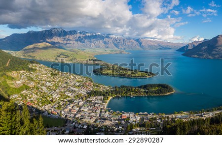 Queenstown is a resort town in Otago in the south-west of New Zealand\'s South Island. It is very famous for its outstanding view and be considering as The \'Adventure Capital of the World\'