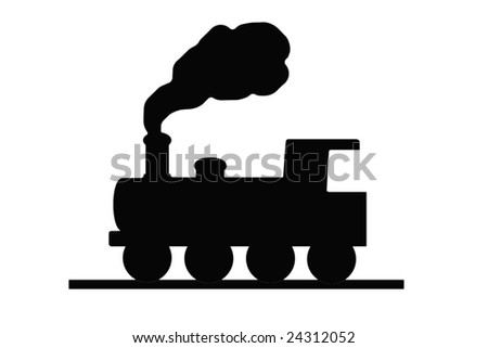 clip art train. for signs or clip-art