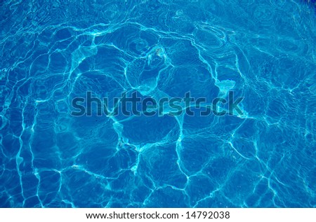 Water refreshing . background in water