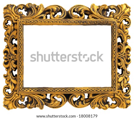 Decorative Gold Frame Clip Art
