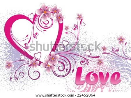 background images flowers. ackground with Hearts,
