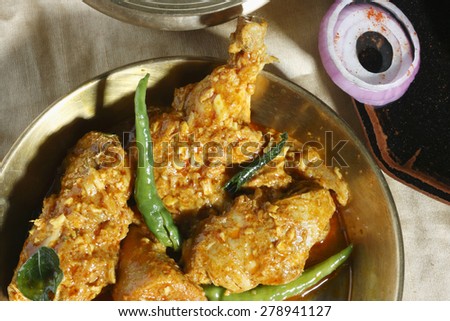 Chicken Hyderabadi is popular non-veg dish from Hyderabad, Inidia.