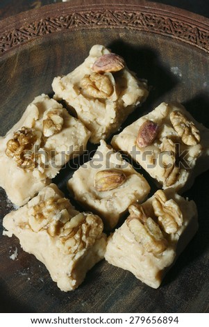 Sheer Payra - traditional Afghan fudge