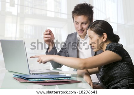black and chinese mixed race. stock photo : Asian mixed race