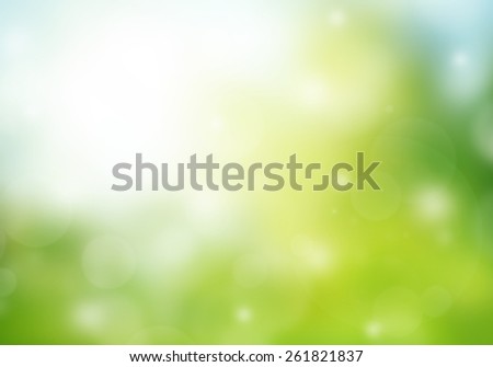 Abstract  bokeh and smoke, blur nature background.