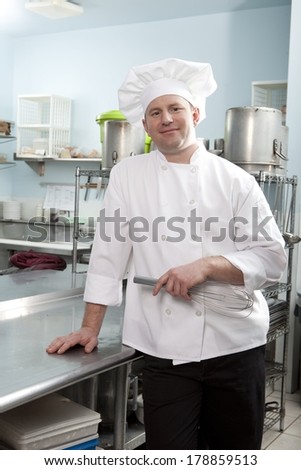 Chef in Kitchen