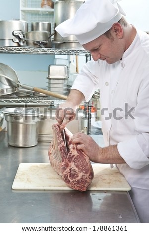 Chef in Kitchen