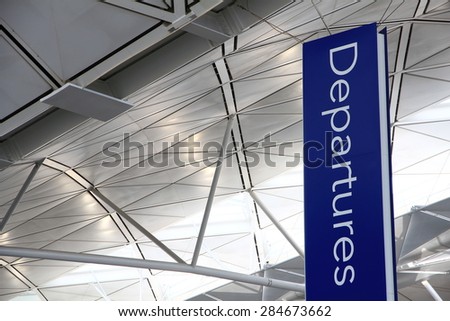 Departure Sign
