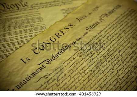 The Declaration of Independence and Constitution of the United Sates of America