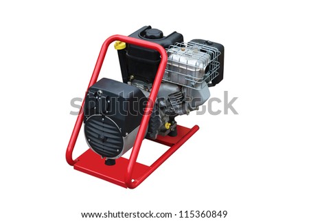 Mobile electric power generator for emergency situations