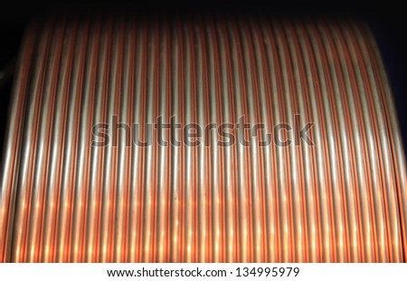 Copper Pipe for Industry and Energy of the round winding