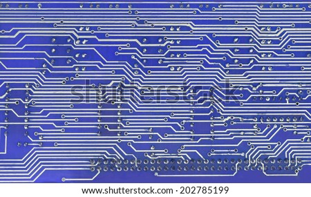 Computer electronic circuit. Use for background or texture