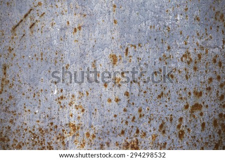 Sheet metal, rust corrosion old textured piece of iron for background