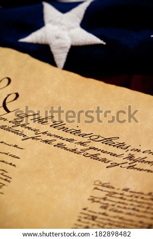 Constitution: Focus on United States of America Wording