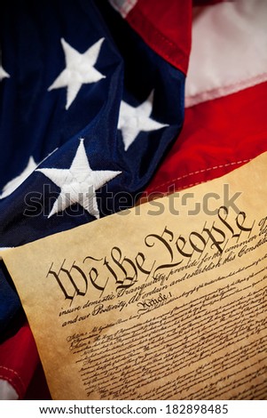 Constitution: Focus on We The People Wording in Document