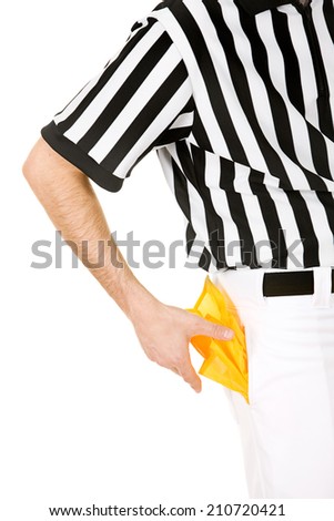 Referee: Pulling Out The Yellow Flag