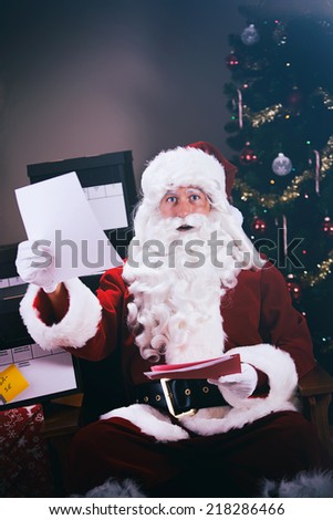 Christmas: Santa Shocked At Names On Christmas Present List