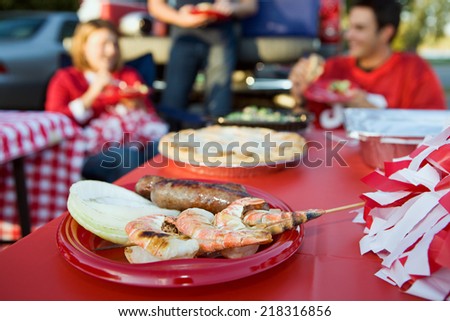 Tailgate: Focus on Grilled Shrimp And Other Tailgating Party Food