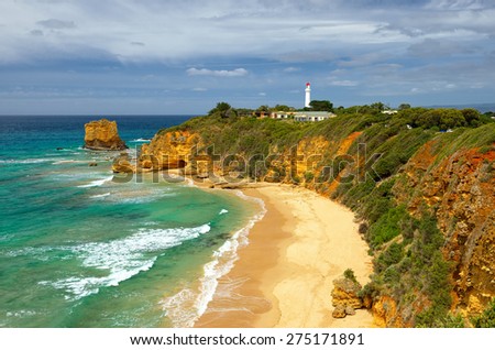 Split Point Lighthouse, Aireys Inlet, Great Ocean Road, Victoria, Australia