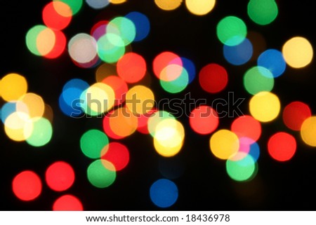 Colorful dots background - out of focus colorful background