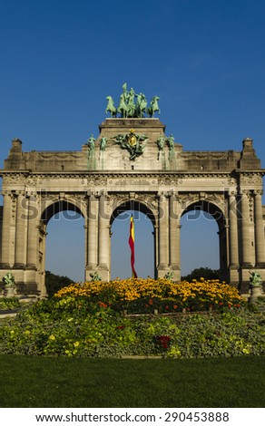 Brussels, triumph arch