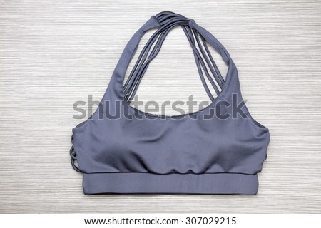Grey Women's sports bra, Sport wear, Sport fashion, Sport accessories.