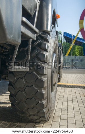 MOSCOW, RUSSIA - may 20, 2014. Russian new truck \