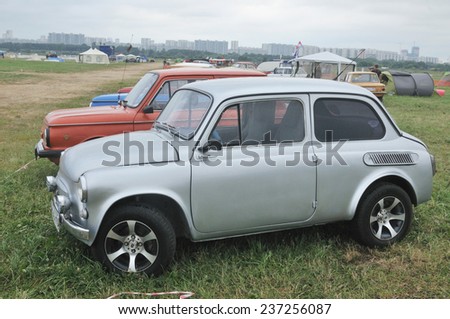 MOSCOW, RUSSIA - July 5, 2011: Soviet car ZAZ-965A \