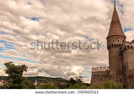 Corvin Castle, Also Known As Hunyadi Castle Or Hunedoara Castle Is A Gothic Renaissance Castle In Hunedoara, Romania